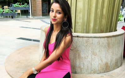 Pink Cape Top and Zara Pumps