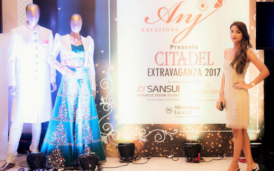 Anj Kreations Sponsors Citadel Mr and Miss Pune 2017